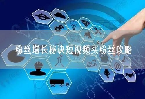 粉丝增长秘诀短视频买粉丝攻略