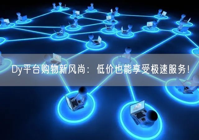 Dy平台购物新风尚：低价也能享受极速服务！