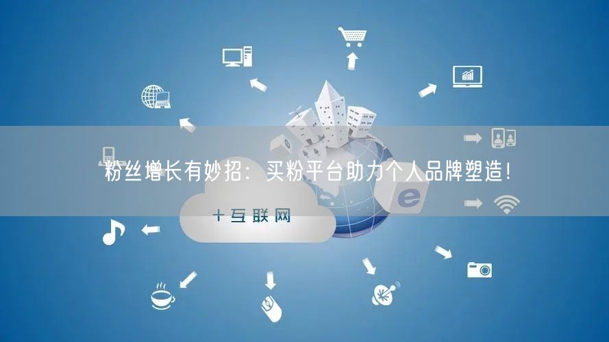 粉丝增长有妙招：买粉平台助力个人品牌塑造！