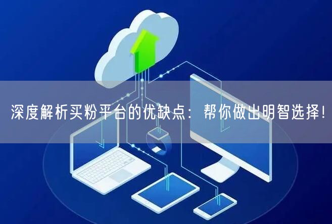 深度解析买粉平台的优缺点：帮你做出明智选择！
