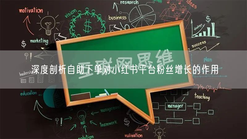 深度剖析自助下单对小红书平台粉丝增长的作用